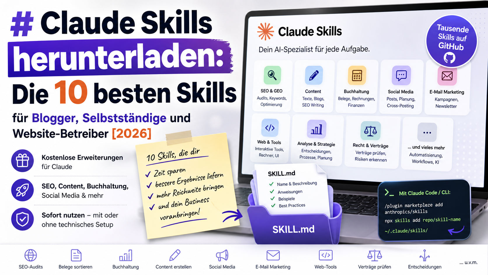 Die besten Claude Skills 2026